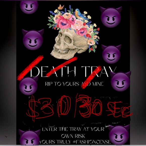 DEATH 💀 TRAY SHARE SHOW! NO ITEMS LEFT BEHIND! - Picture 3 of 13